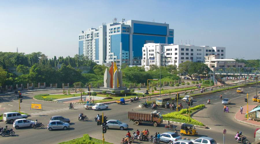 Nejlepší možnosti pronájmu aut na letišti Chennai